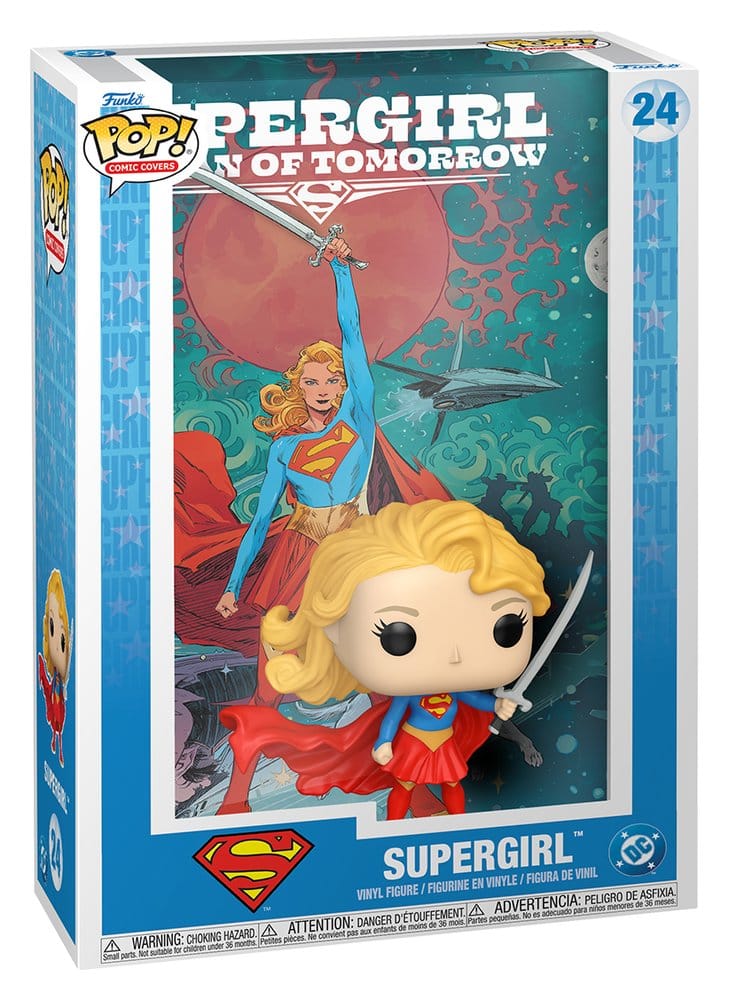 Funko Pop! Comic Cover DC Supergirl #24 | DC Comics | Figura Vinilo Coleccionista