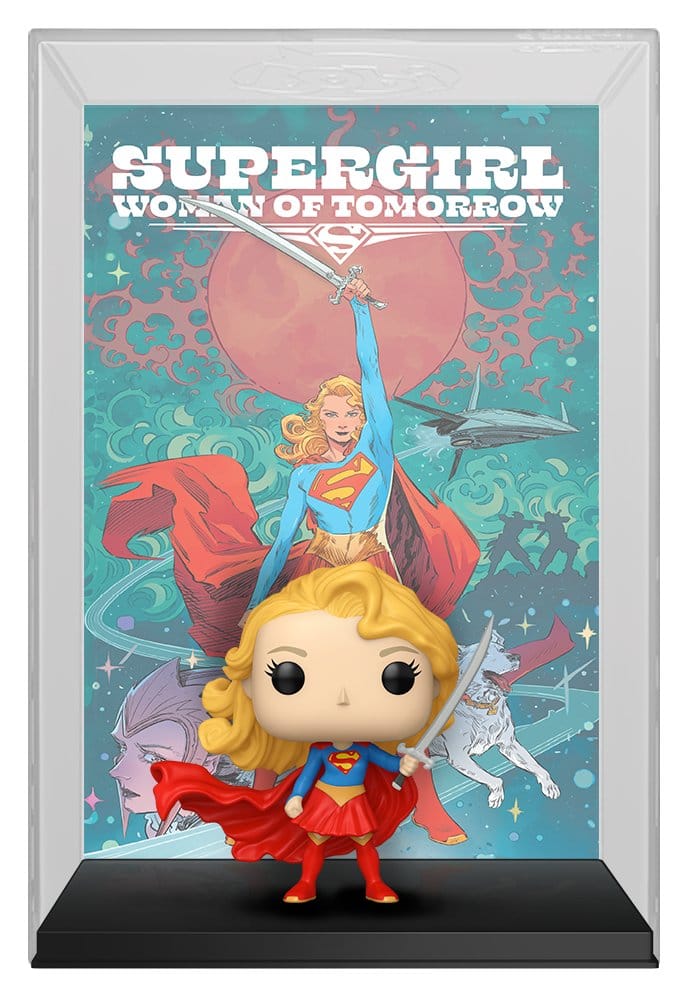Funko pop comic cover dc supergirl