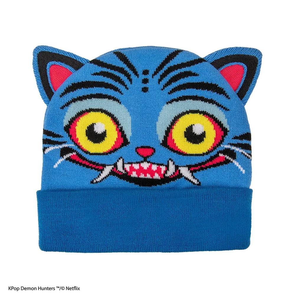 Bonnet Derpy | Gorro Oficial KPop Demon Hunters | Orejas 3D | Licencia Netflix | Cinereplicas