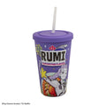 Rumi Superstar Flavor Tumbler | Vaso Reutilizable Kpop Demon Hunters | 500 ml con Tapa y Pajita | Cinereplicas