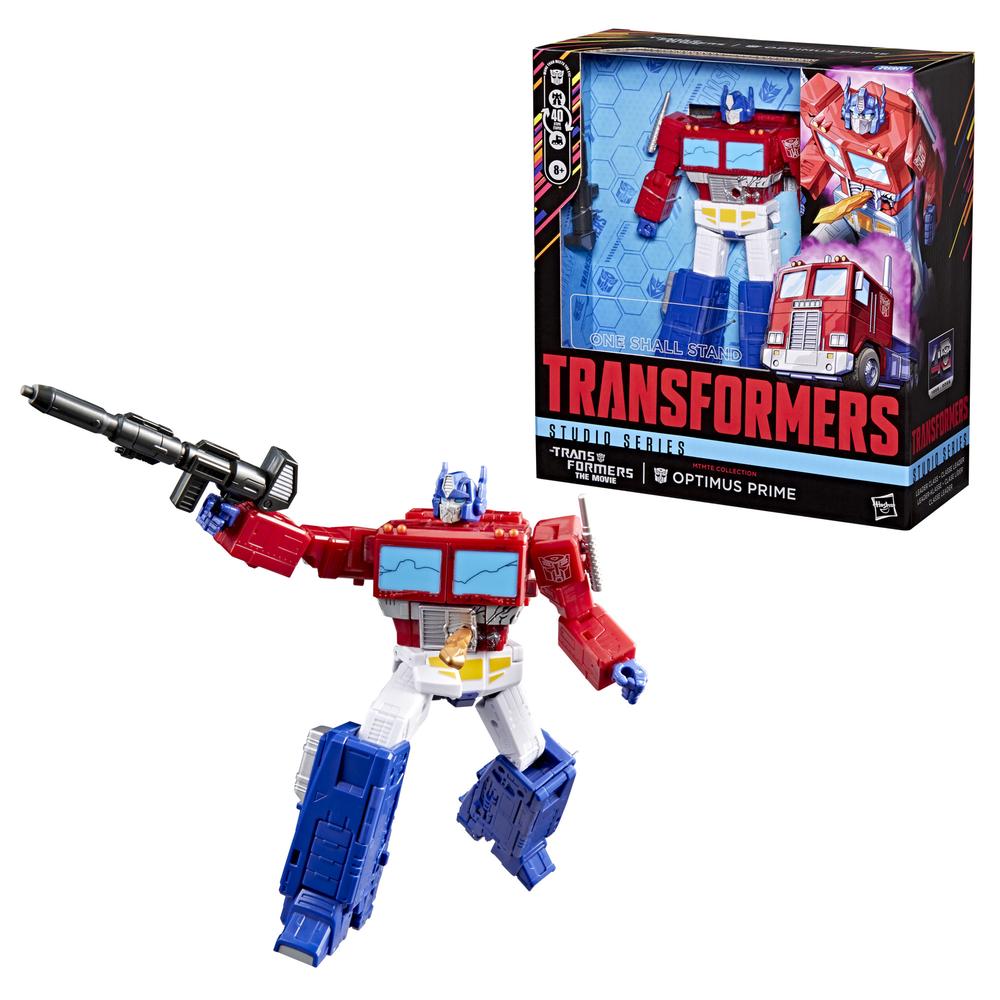 Figura Hasbro Transformers Studio Series Optimus Prime | The Movie 1986 | 40 Aniversario