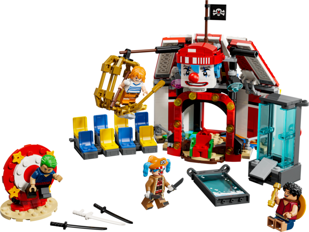 Lego one piece netflix carpa circo