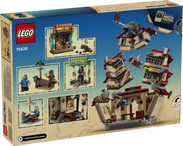 LEGO One Piece Netflix | Batalla en Arlong Park (75638) | 926 Piezas | +9 Años