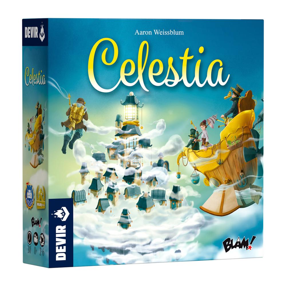 Celestia | Juego de Mesa Aventura y Gestión del Riesgo | 2-6 Jugadores | +8 Años | Devir