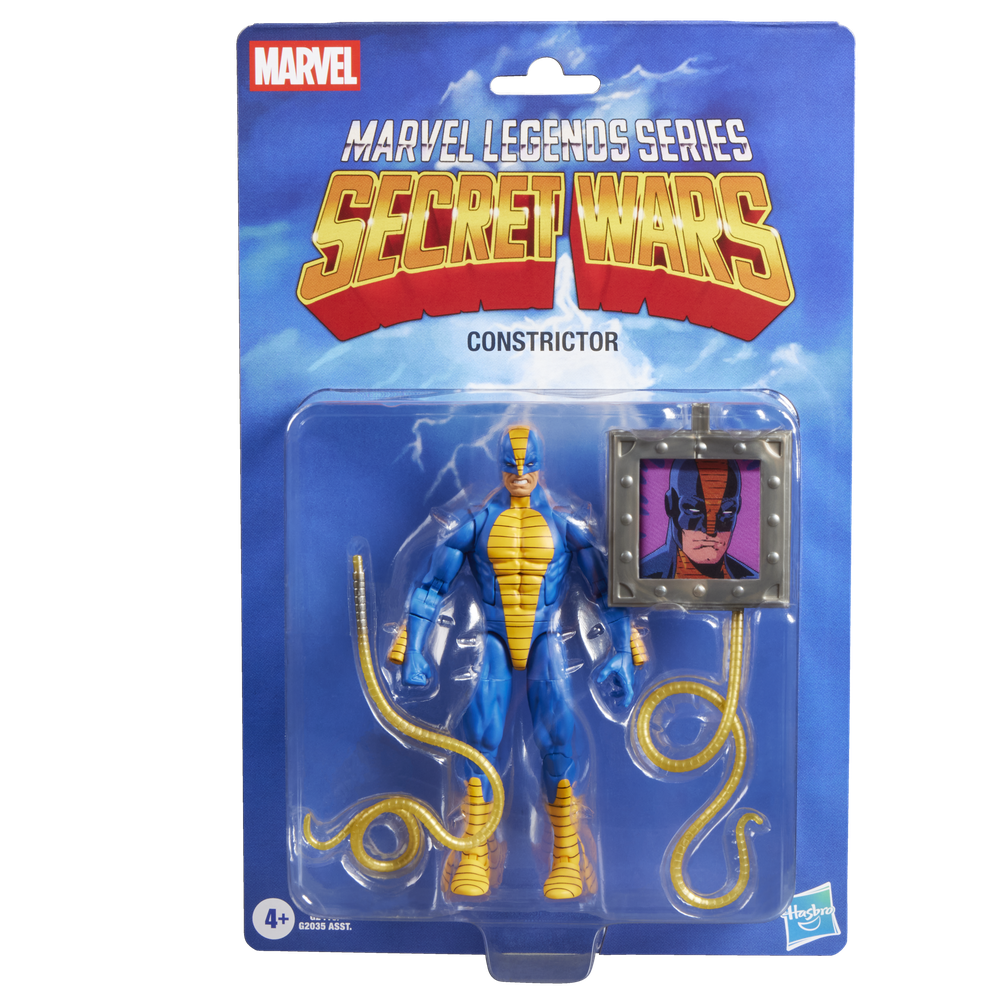 Figura Hasbro Marvel Legends Secret Wars Constrictor | 15cm Articulada Coleccionista