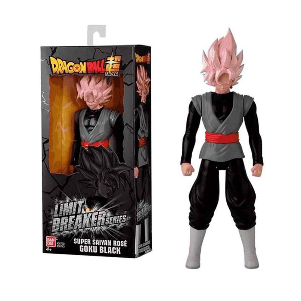 Goku Black Super Saiyan Rosé | Figura Articulada Dragon Ball Super | 30 cm PVC | Limit Breaker | Bandai