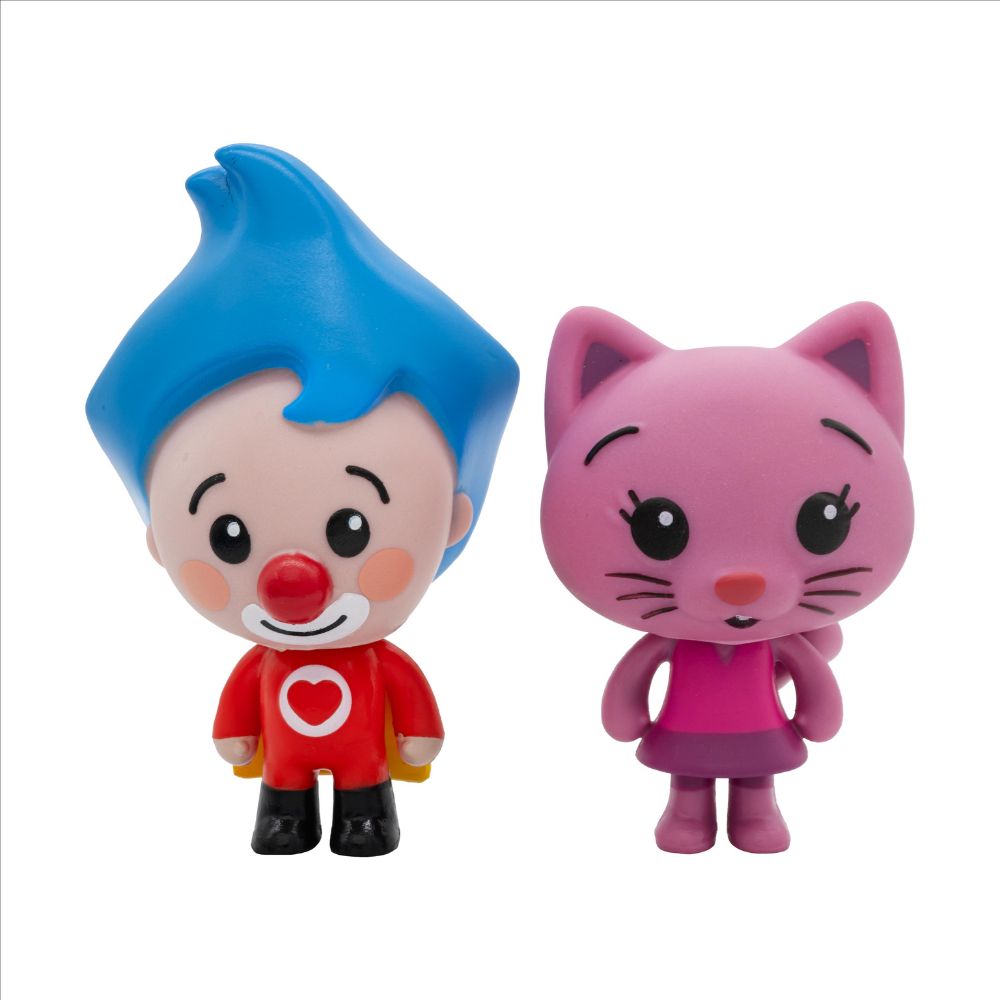 Plim Plim & Mei Li Pack 2 Figuras Semi Articuladas | Juguete Infantil | +18 Meses | Bandai