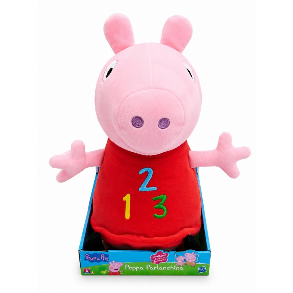 Peppa Pig 1 2 3 Parlanchina | Juguete Interactivo Educativo | Aprendizaje Números | +18 Meses | Bandai