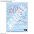 Gundam Decal 143 | Calcas al Agua HG 1/144 | Mobile Suit Gundam Hathaway XI Gundam & Messer | Bandai