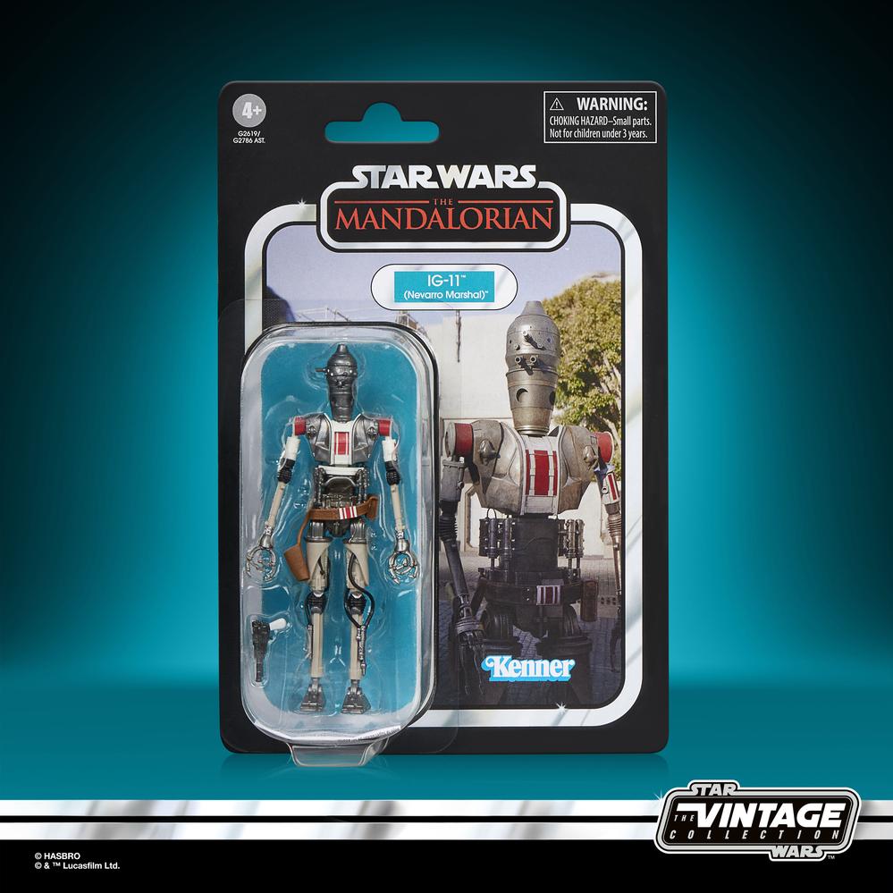 Figura Hasbro Star Wars Vintage Collection IG-11 Nevarro Marshal | The Mandalorian | 9.5cm