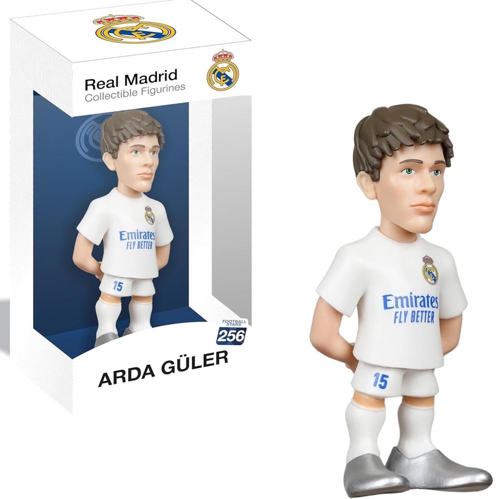 Figura Minix Arda Güler Real Madrid | Coleccionista Fútbol | 12cm