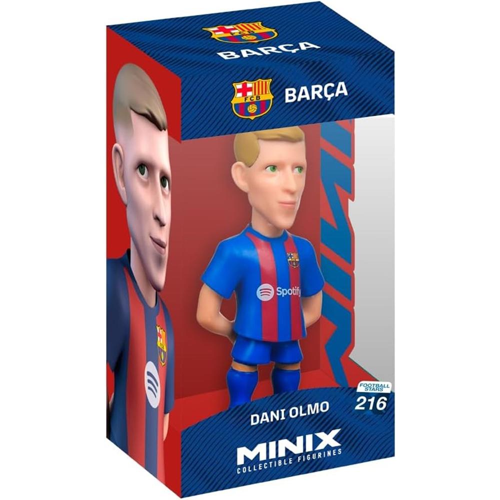Figura Minix Dani Olmo FC Barcelona | Coleccionista Fútbol | 12cm