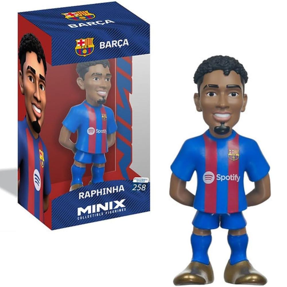 Figura Minix Raphinha FC Barcelona | Coleccionista Fútbol | 12cm