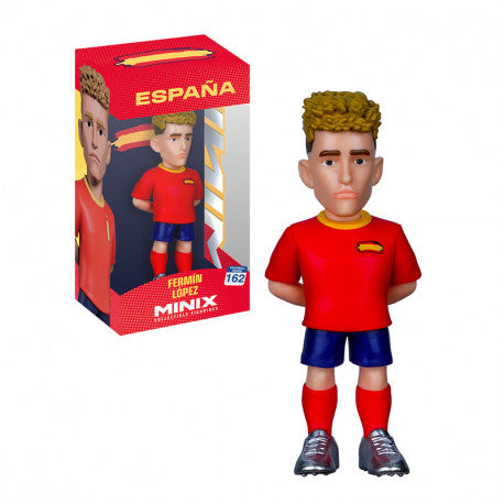Figura Minix Fermín López Selección España | Coleccionista Fútbol | 12cm