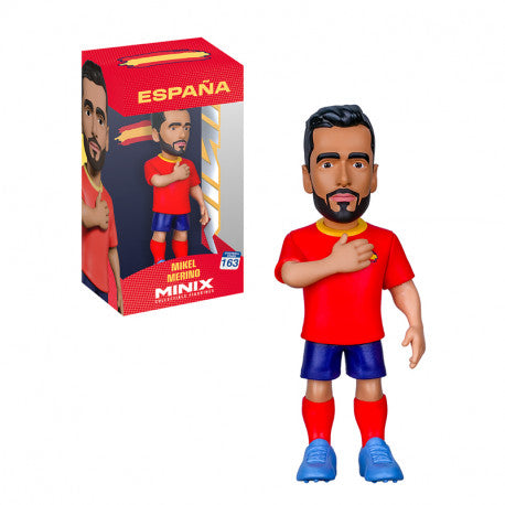 Figura Minix Mikel Merino Selección España | Coleccionista Fútbol | 12cm