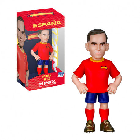 Figura Minix Fabián Ruiz Selección España | Coleccionista Fútbol | 12cm