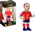 Figura Minix Iniesta Selección España | Coleccionista Fútbol | 12cm