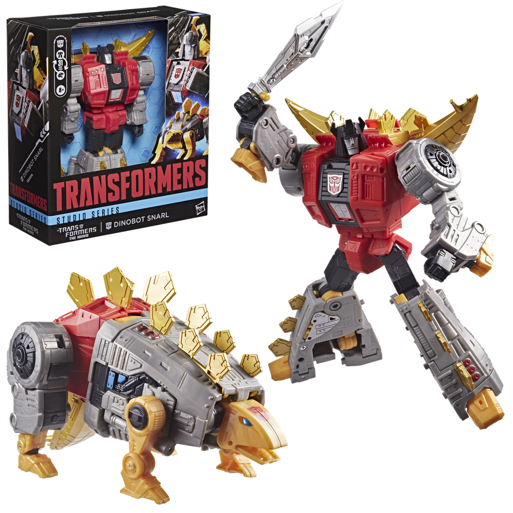 Figura Hasbro Transformers Studio Series Dinobot Snarl | Robot a Dinosaurio | 20cm