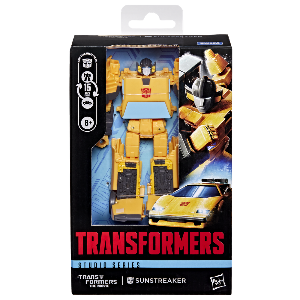 Figura Hasbro Transformers Studio Series Sunstreaker | Robot a Coche | 11cm Coleccionista