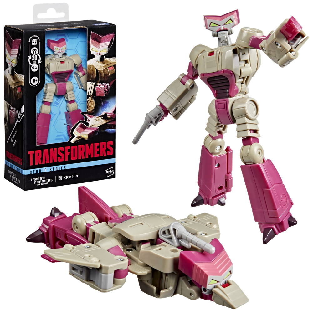 Figura Hasbro Transformers Studio Series Kranix | Robot a Nave | 14cm Coleccionista