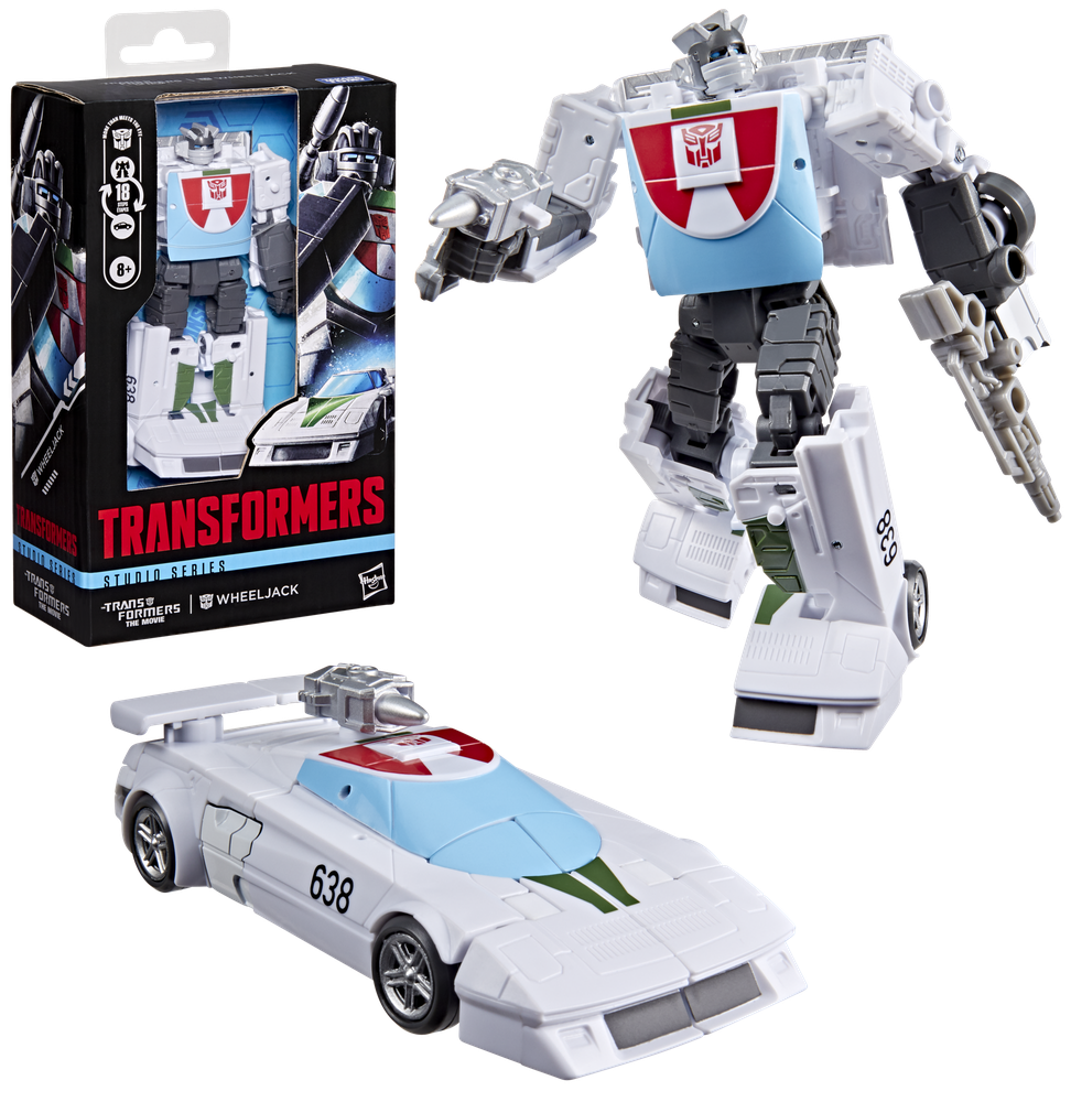 Figura Hasbro Transformers Studio Series Wheeljack | Robot a Coche | 12.5cm Coleccionista