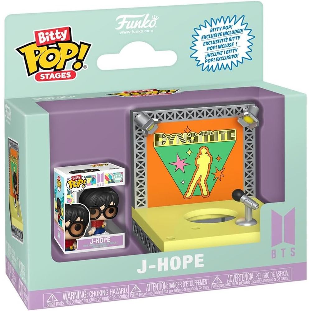 Funko Pop! Bitty Stages BTS J-Hope | Dynamite | Figura Vinilo Coleccionista