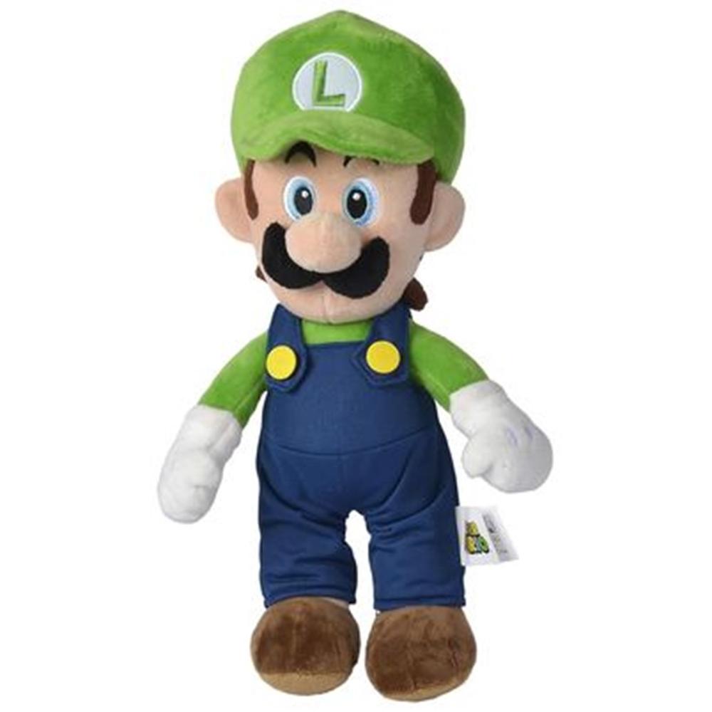 Luigi Peluche 30cm | Super Mario Nintendo | Diseño Oficial | Juego y Decoración | Simba Toys