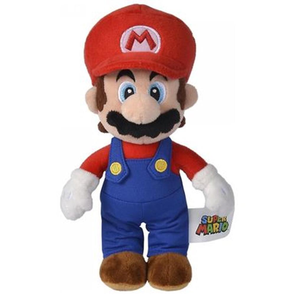 Mario Peluche 20cm | Super Mario Nintendo | Diseño Oficial Compacto | Juego y Colección | Simba Toys