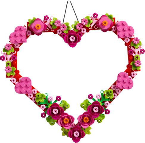 Lego corazn decorativo