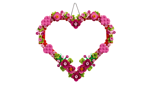 Lego corazn decorativo