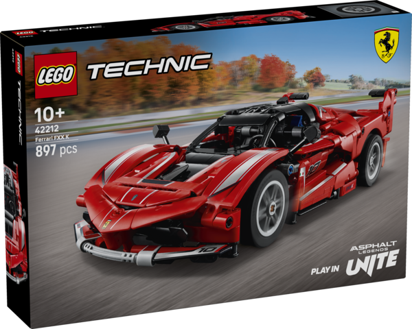 LEGO Ferrari FXX K (76409) | Maqueta Superdeportivo con Motor V12 | 834 Piezas | +10 Años