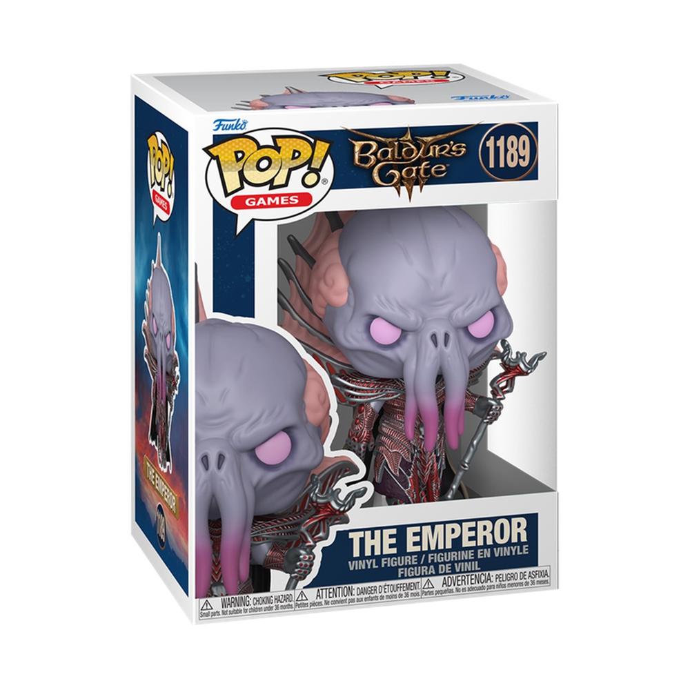 Funko Pop! The Emperor #1189 | Baldur's Gate 3 | Figura Vinilo Coleccionista