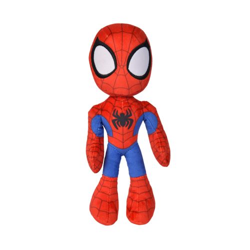 Spidey Peluche 25cm | Spidey and His Amazing Friends | Diseño Oficial Marvel | Juego y Decoración | Simba Toys