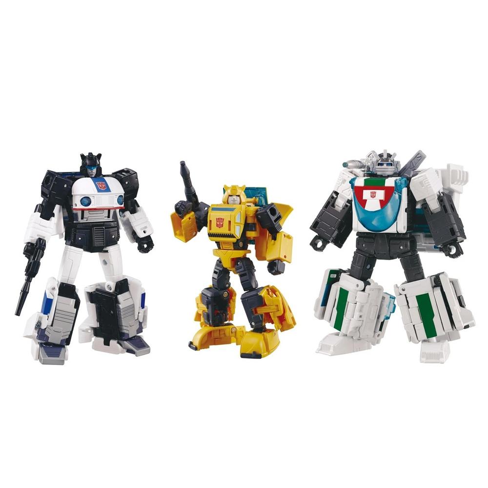 Set Transformers Takara Tomy Dramatic Capture Cybertron Chase | Bumblebee Jazz Wheeljack G1