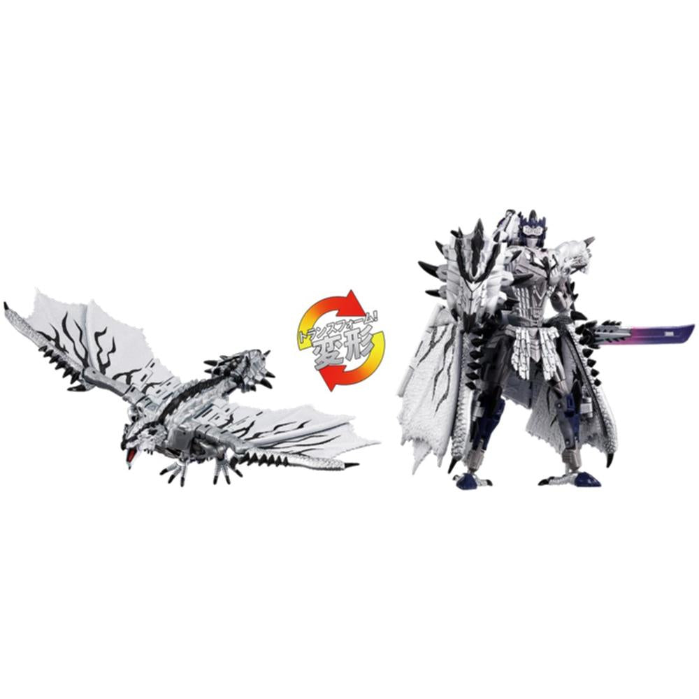 Figura hasbro transformers x monster hunter