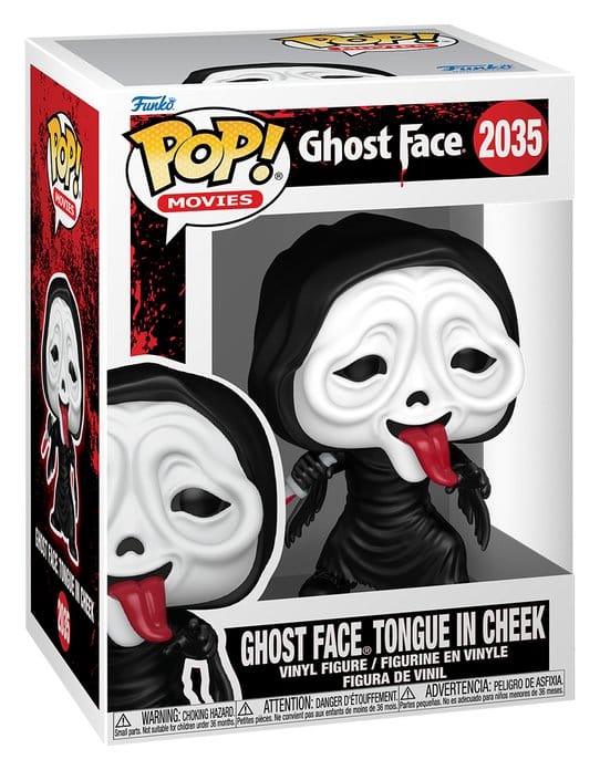 Funko Pop! Ghost Face S2 #2035 | Scream | Figura Vinilo Terror Coleccionista