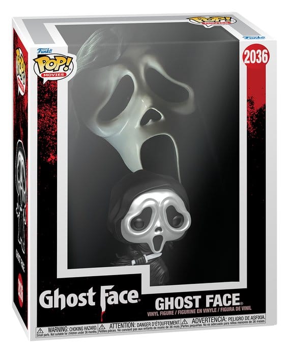 Funko Pop! Ghost Face S2 Variante #2036 | Scream | Figura Vinilo Terror Coleccionista