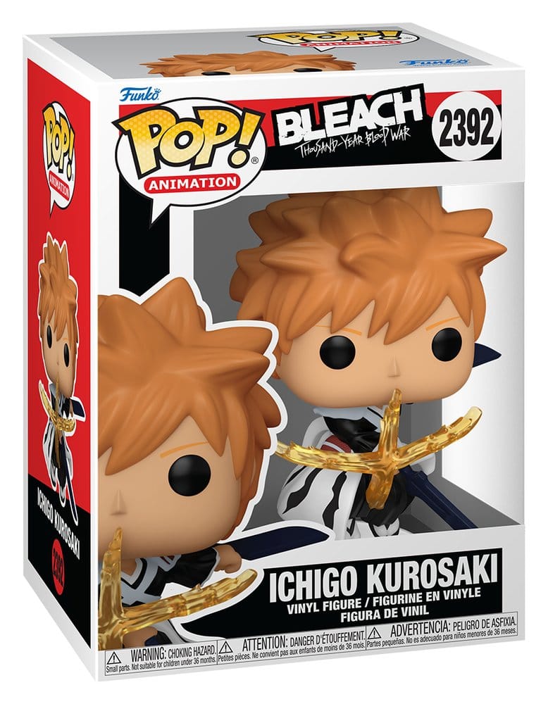 Funko Pop! Ichigo Kurosaki #2392 | Bleach Thousand-Year Blood War | Figura Vinilo