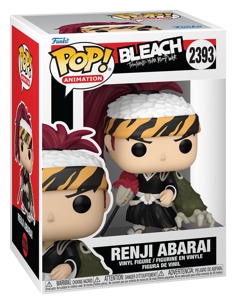 Funko Pop! Renji Abarai #2393 | Bleach Thousand-Year Blood War | Figura Vinilo