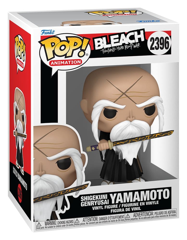Funko Pop! Genryusai Yamamoto #2396 | Bleach Thousand-Year Blood War | Figura Vinilo