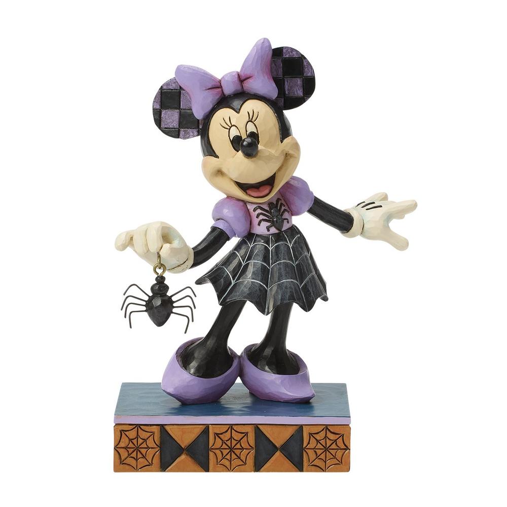Figura Enesco Disney Minnie Spider Dress Halloween | Disney Traditions Jim Shore | Coleccionista