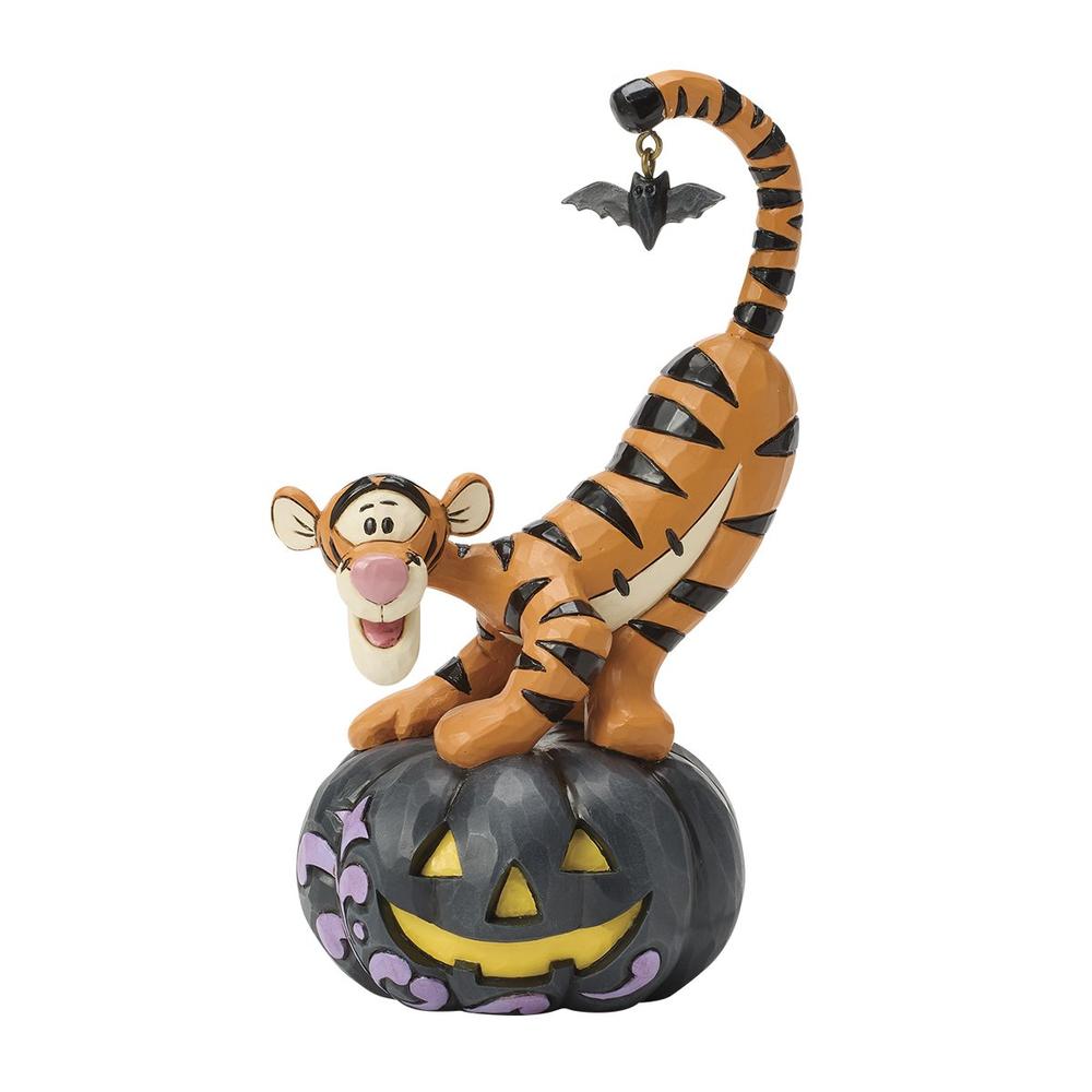 Figura Enesco Disney Tigger Jack-O-Lantern Halloween | Disney Traditions Jim Shore | Coleccionista