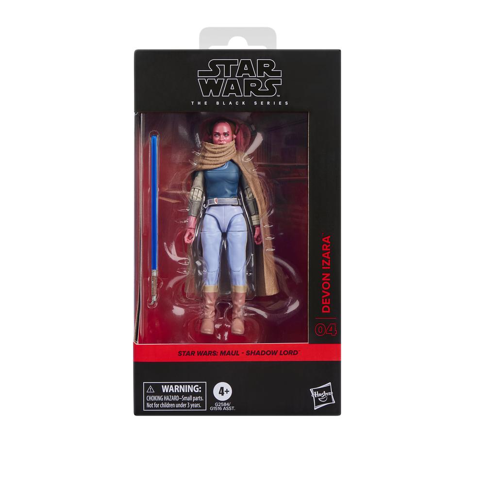 Figura Hasbro Star Wars Black Series Devon Izara | Maul Shadow Lord | 15cm Coleccionista
