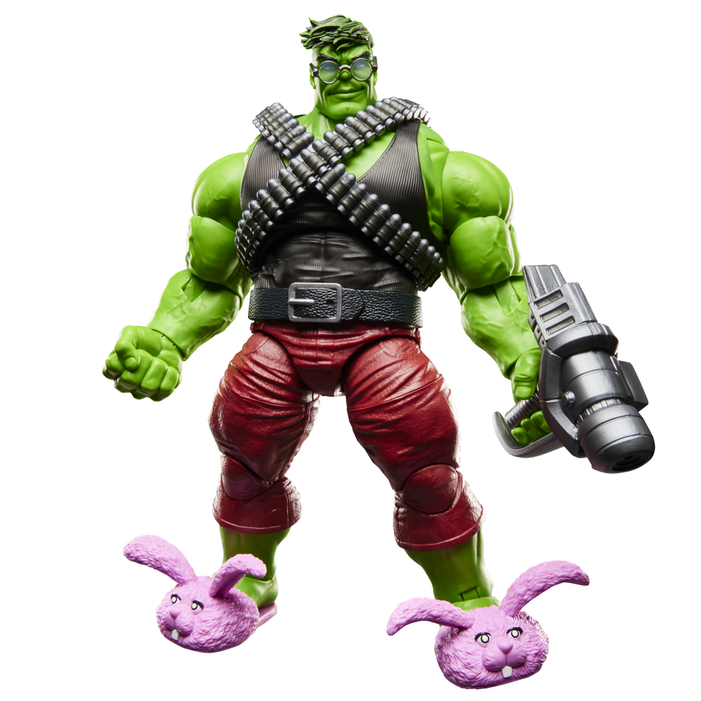 Figura Hasbro Marvel Legends Professor Hulk | The Incredible Hulk | 15cm 7 Accesorios