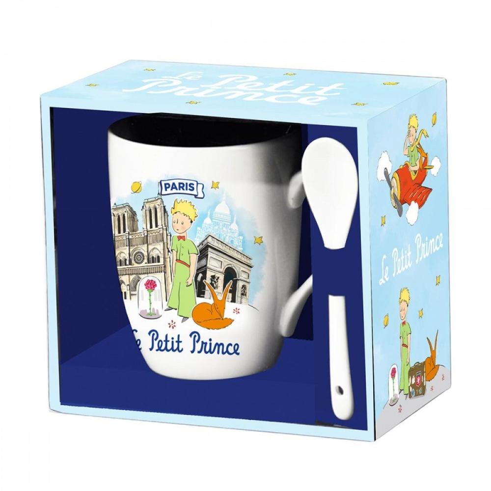 Taza con Cuchara Enesco El Principito Arcoíris | Caja de Regalo | Merchandising
