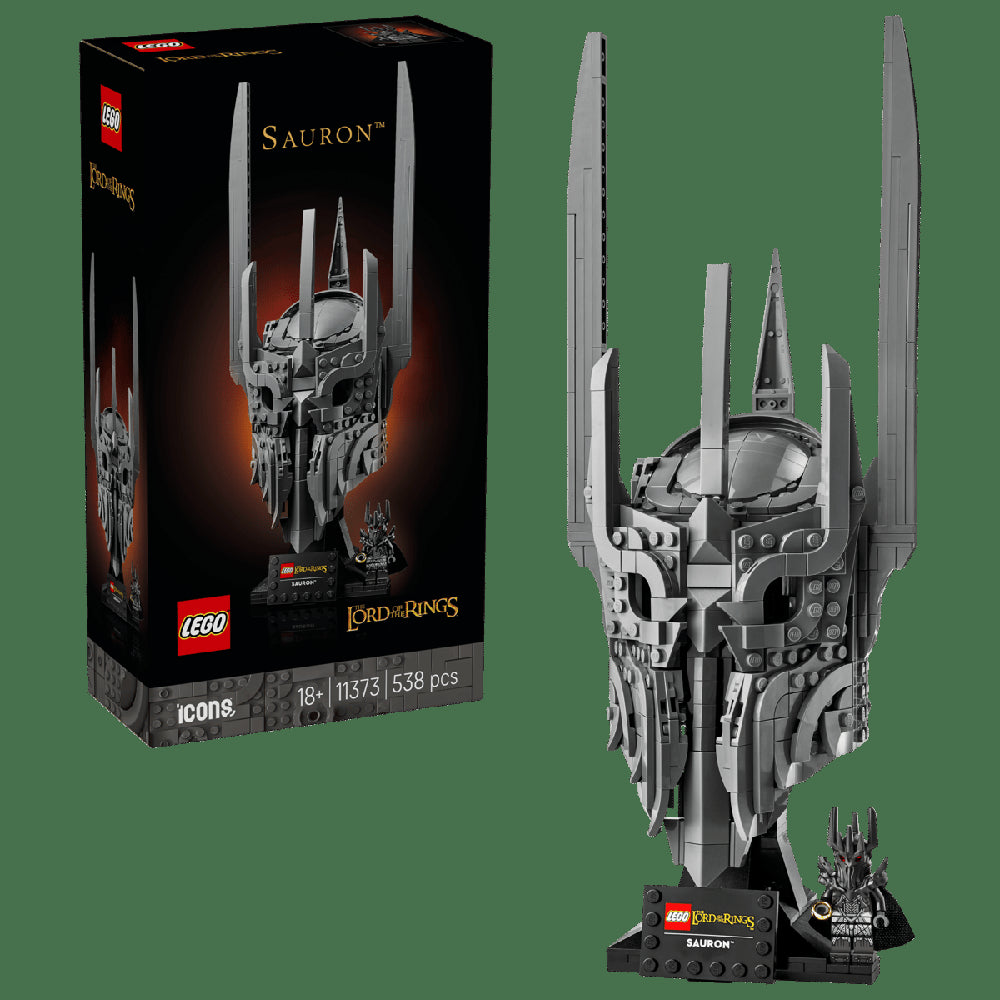 LEGO Icons | El Señor de los Anillos: Casco de Sauron (10333) | 538 Piezas | +18 Años
