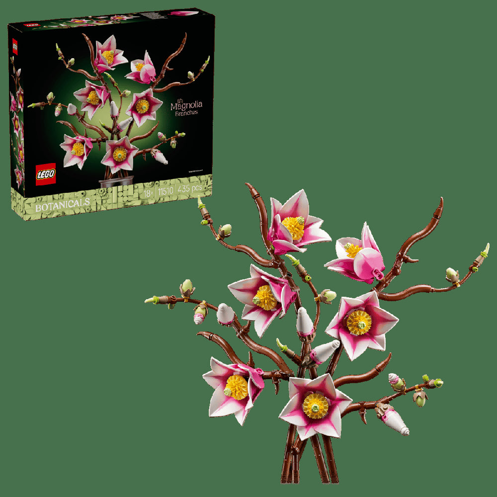 LEGO Botanical Collection | Ramas de Magnolia (10370) | 742 Piezas | +18 Años