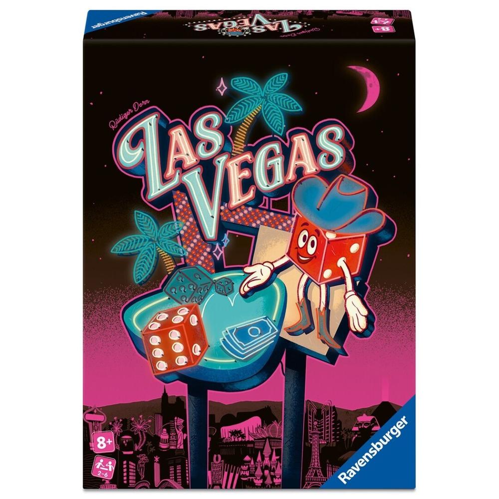 Las Vegas | Juego de Mesa Dados y Casinos | 2-6 Jugadores | +8 Años | Ravensburger