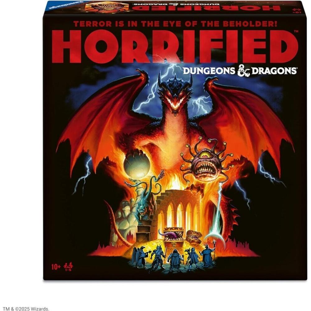 Horrified: Dungeons & Dragons | Juego de Mesa Cooperativo | 1-5 Jugadores | Ravensburger