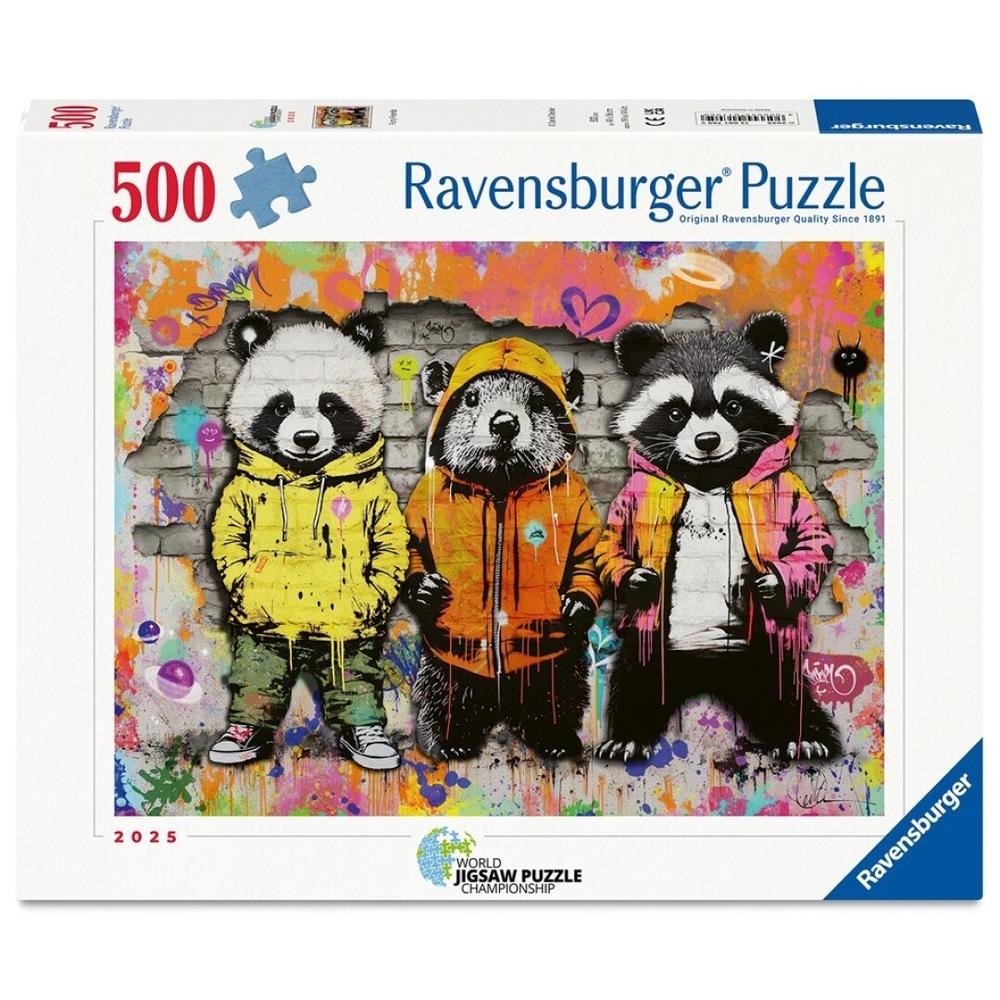 Puzzle Amigos Peluditos | Rompecabezas 500 Piezas | Adultos +12 Años | Ravensburger